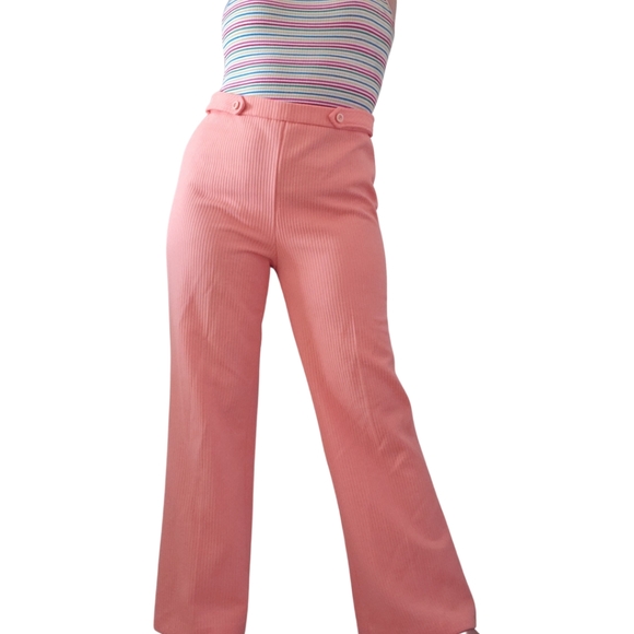 Pants - Vintage Peach Bellbottoms